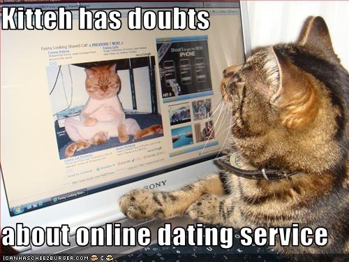 dating guy still has online profile